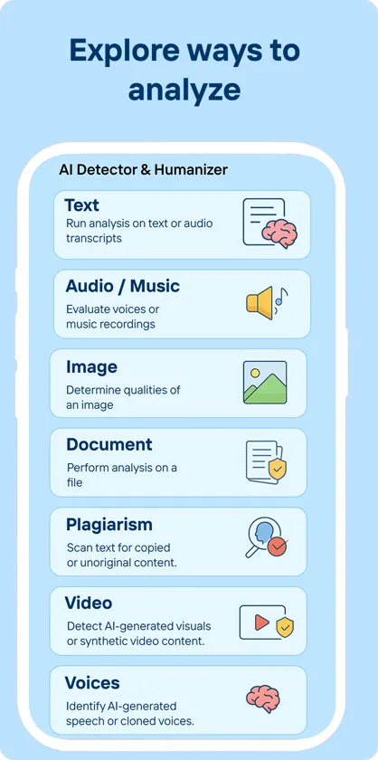 AI Detector Plagiarism Checker screenshot 1