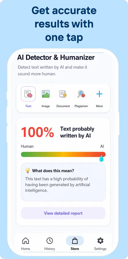 AI Detector Plagiarism Checker screenshot 3