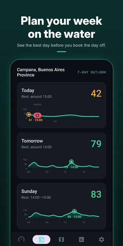 BiteWise: Fishing Forecast screenshot 3