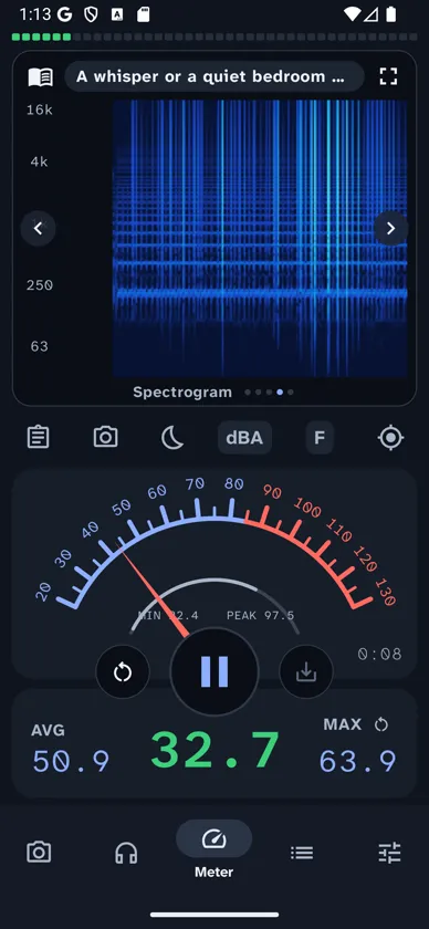Decibel Meter: dB Noise Meter screenshot 1