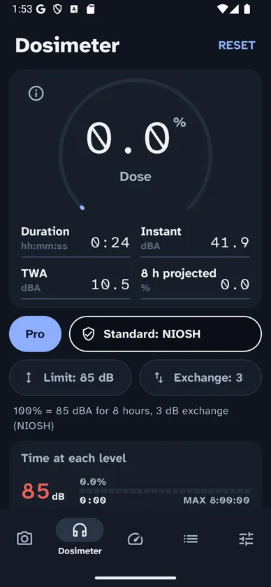 Decibel Meter: dB Noise Meter screenshot 2