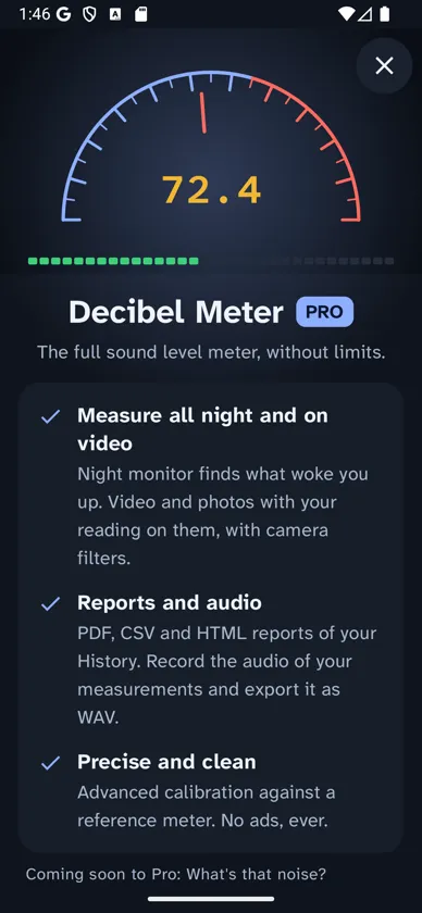 Decibel Meter: dB Noise Meter screenshot 5