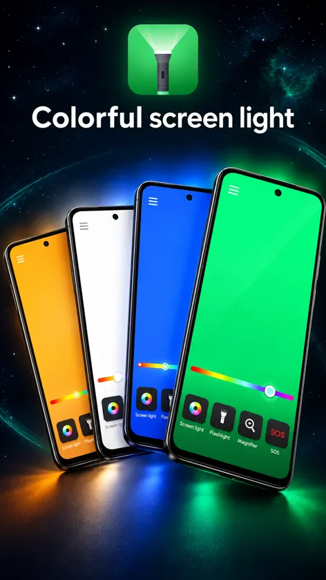 Brightest Flashlight Launcher screenshot 4