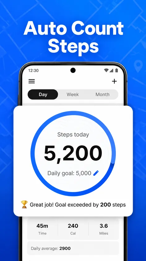 Step Tracker Launcher screenshot 1