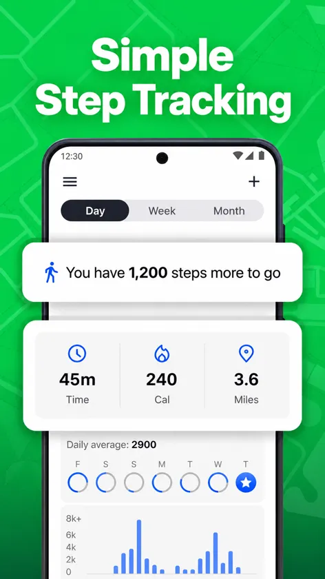 Step Tracker Launcher screenshot 2